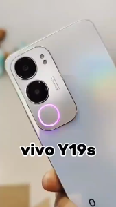 New vivo Y19s(8GB+256GB) แบตเตอรี่ 6000 mAh ชาร์จเร็ว 44W FlashCharge 6.68 นิ้ว IP64 กล้องหลัง 50 MP HD