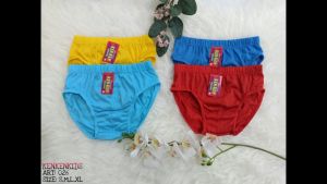 LUSINAN | Celana Dalam Anak Cowok KEN-KEN Warna Polos / CD Dalaman Anak Laki Laki PREMIUM