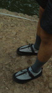 KHANS - Sandal Mule Slip On Casual Pria Wanita - Forest Grey