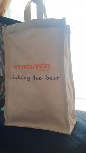 Túi vải bố thời trang kích thước 25x12x38cm