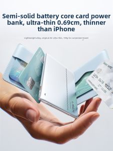 Lisen | Certified Ultra-Slim Fast Charging Magnetic Attachment Portable Charger