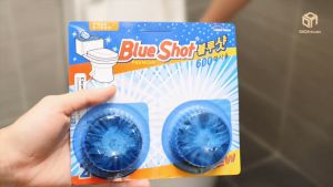 Mua combo 10 vỉ + Tặng thêm 2 vỉ vệ sinh bồn cầu Hàn Quốc BlueShot (sử dụng được gần 2 năm) - Hàng cao cấp