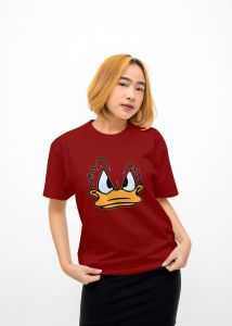 Kaos Wanita Dewasa Motif Kartun Lucu/Kaos Import Wanita Dewasa/Kaos Kartun Bebek Lucu Wanita Dewasa