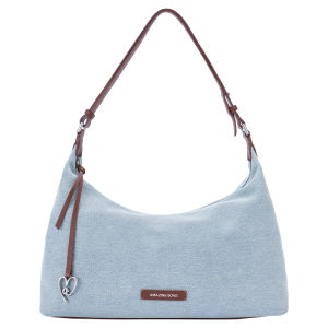 Shoulder Crossbody Denim Bag Cowhide