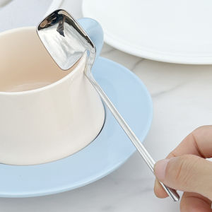 Thìa Cà Phê Bằng Thép Không Gỉ 304 Thìa Khuấy Kem Thìa Nhỏ Đựng Nước Ép Trái Cây Và Mayonnaise Thìa Đựng Ly Dùng Để Treo Đồ Ăn Nhẹ