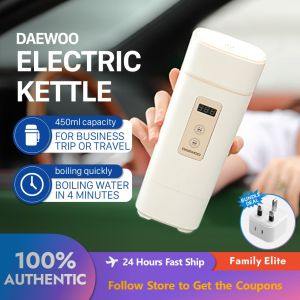 Korean DAEWOO Portable Boiling Kettle(450ml) Boiling Water 13 Gear Temperature 24H Keep Warm DY-D2