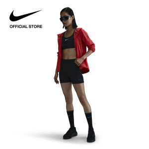 Nike Dri-FIT Womens Swift High-Waisted 4" Tight Running Shorts with Pockets - Black [HJ2259-010]