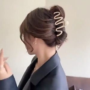 Kẹp Tóc Lượn Sóng phong cách Hàn Quốc y2k