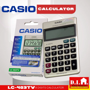 Do It Home Casio LC-403TV 8 Digits Calculator Portable Type