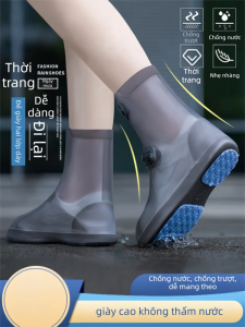 KeyRu | Portable Waterproof Anti-Slip Rain Shoe Cover for Men and Women