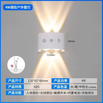 Wireless Charging Induction Wall Light