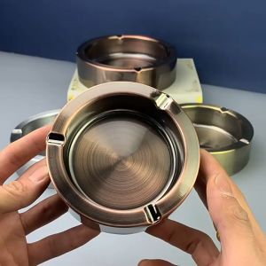 ที่เขี่ยบุหรี่สแตนเลส แข็งแรงทนทาน ที่เขี่ยบุหรี่แบบเรียบง่าย ใช้เขี่ยบุหรี่ ที่เขี่ยบุหรี่ใช้ประดับโต๊ะรับแขก ที่เขี่ยบุหรี่ไว้ในห้องรับรองที่สูบบุหรี่ได้