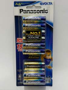 Panasonic Evolta Premium Alkaline Battery AA (Double A Size)