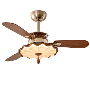 FANCY LAMP CLUB | Vintage Eye-Protective Fan Light for Living Room and Dining Area