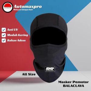 Balaclava Face Mask Masker Motor Helm Bahan Premium