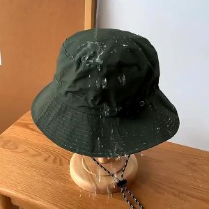 Waterproof Bucket Hat Fisherman Hat Basin Hat Quick-Drying Outdoor Hiking Hat Sun Hat topi 防晒帽防水户外登山帽 水桶帽