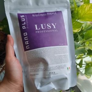 Bột tẩy tóc Lusy nano plus  không gấy xót da đầu  tẩy lv 9 - 500gr 100gr. chính hãng