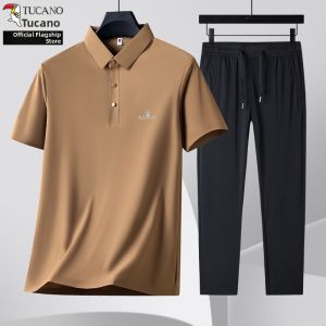 TUCANO | Ice Silk Mens Polo Shirts and T-Shirts Set