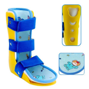 1ชิ้น AFO สายรัดข้อเท้าสำหรับเด็กเฝือกเท้าสำหรับเด็กวัยหัดเดินข้อเท้าเครื่องดามกลางคืนพยุงเท้า