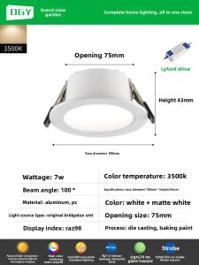 DGY | Commercial LED Recessed Light for Shops Corridors Stairwells