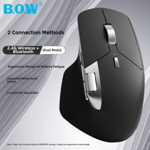 B.O.W | 3-Mode Wireless Bluetooth Ergonomic Mouse