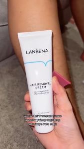 LANBENA Painless Hair Removal Cream Underarm Hair Remover Cold Wax Deep Hair Removal Cream Hair Wax Strip Armpit Epilator Hair Remover Gentle Delayed Hair Growth Body Care Cream Hair Removal Shaving Cream Repairing Skin Care100g