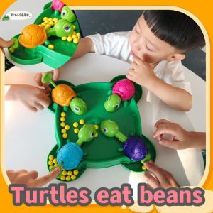 Fun Turtle Eating Bean Gluttony Game Parent-child Interactive Desktop Leisure Board Toy Educational Gift