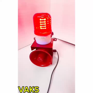 Chuông MR10 hoạt động độc lập_ đèn chớp và còi hú có 3 tiếng báo động khác nhau- điều chỉnh âm lượng lớn nhỏ