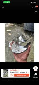KEPETAN SLEBOR BELAKANG CB 125 MADE IN NGANJUK MODEL 3D KEPET AIR SPAKBOR CB125 100 NGANJUKAN