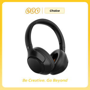 QCY | QCY H3 ANC Wireless Headphones 43dB Hybrid Active Noise Cancelling Bluetooth 5.4 Headset Hi-Res with LDAC Over Ear Headset 60Hrs