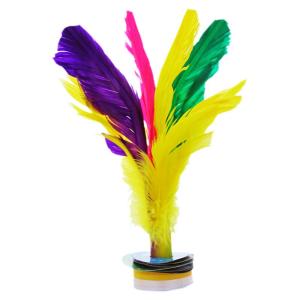 Feather Shuttlecock Sports Special Childrens Elementary School Girl Toy Fitness Foot Kick Key Kick Shuttlecock Competition Shuttlecock