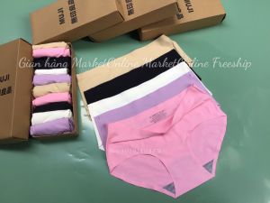 Hộp 10 quần lót su đúc cao cấp không đường may HMJ mềm mịn mát nội y MarketOnline