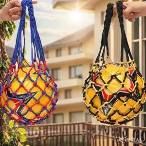 Sports Ball Holder Net Bag Durable Nylon Carry Storage for Basketball Soccer Football Volleyball BaseballExercise Ball Carrier
