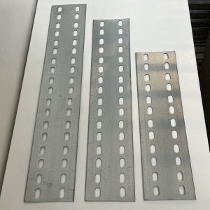 QUICKSHELF [Galvanized] Slotted Flat/Sheet 76.2mm x 1.8mm for DIY Builds and Shelving QS712Flat