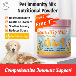 Cassiel Pet Probiotic Powder for Dogs & Cats | Buy 2 Free 1 | Immunity & Appetite Booster | Aid Digestion