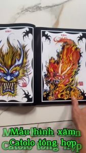 Mẫu catolo gợi ý hình xăm tổng hợp khổ lớn A3 các mẫu hình đẹp mắt