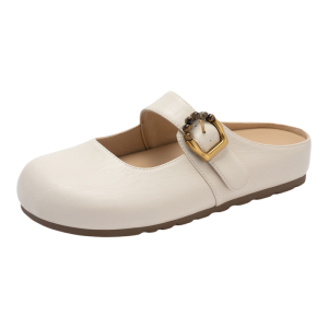 Josiny | Retro Heeled Sandals Slipper Female