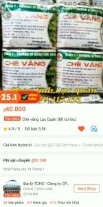 Chè vằng Lục Quân (80 túi lọc) Lợi sữa - Giải độc - Mát gan - Hạ mỡ máu