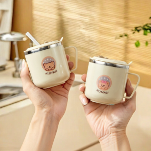 WODEBAIHUI | Child Anti-scratch Heatproof Drinking Cup