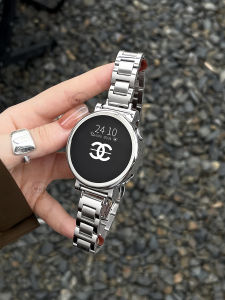 Creative Metal Band สําหรับ Samsung Galaxy Watch7/6/5 Fitness Tracker สายรัดสมาร์ทวอทช์พร้อมความรู้สึกระดับพรีเมียมสําหรับผู้หญิง