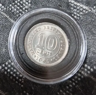 1961 Malaya complete set of coins featuring the late Queen Elizabeth II.