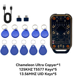 Bộ Mô Phỏng Thẻ Thông Minh Không Tiếp Xúc Chameleon Ultra Thiết Bị Đọc Ghi NFC Mô Phỏng Thẻ IC Dùng Cho Kiểm Soát Truy Cập