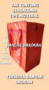 tas tenteng serbaguna TIPE A12SUPERTEBAL ukuran S-M-L-XL-XXL-jumbo dan bisa kostum
