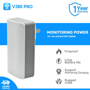 V380 PRO Adapter Power 5V 2A Mini UPS With 2500mAh ​Battery Power Supply ​for Camera Supply UPS Emergency Power Backup  To CCTV Camera