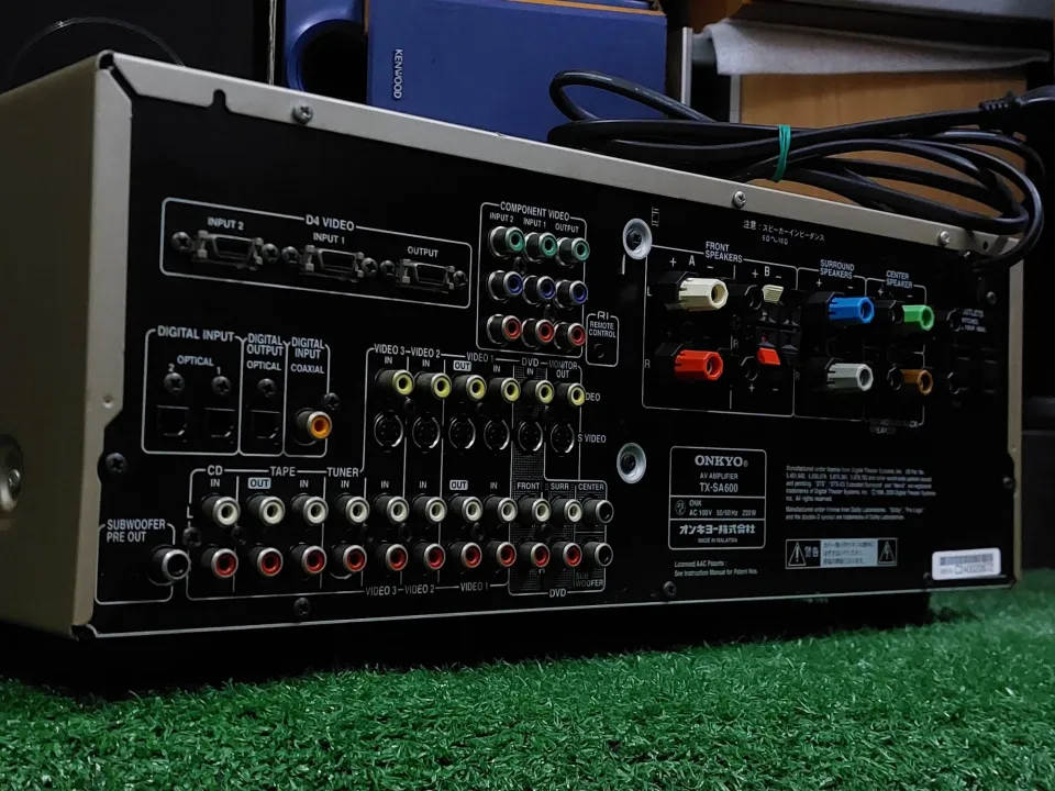 ONKYO - CROSSxxxCROSS ONKYO TX-SA600 Junk Onkyo Home theater Main unit only AV AMPLIFIER TX-SA600