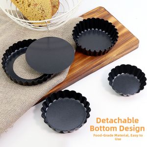 TEKANAI | Non-stick Detachable Egg Tart Baking Mold