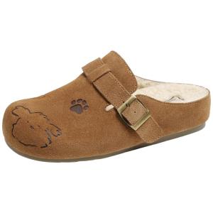 Josiny | Fleece Lined Warm Slip On Clogs Thick Sole