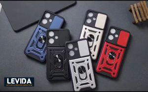 Infinix Hot 30 Play Case Robot Ringstand Slide Kamera Infinix Hot 30 Play