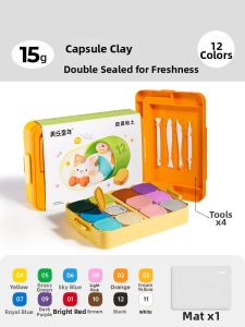 Joan Miro | Non-toxic Preschool Safe Colored Modeling Clay 24 Colors