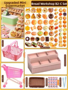 Miniature Simulation Food Play Set